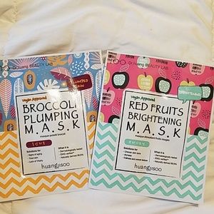 Two Dr. huang BEAUTY LAB sheet face masks